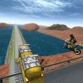 Highway Traffic Bike Stunts