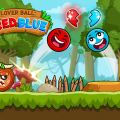 Red and Blue Ball Cupid love