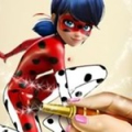 Dotted Girl Coloring Book