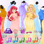 Pregnant Princesses Fashion Outfits